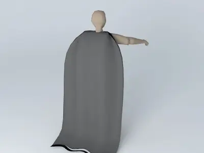 Caped up for haloween Free 3D model