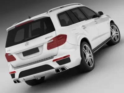Mercedes GL AMG 2013 3D model