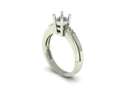 wedding ring  3D print model