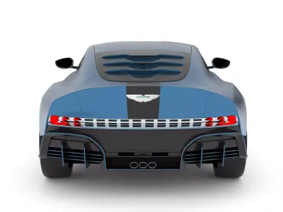 Aston Martin Valour 2026 3D model