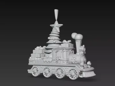Christmas Creations - The Magic Locomotive 3D print model