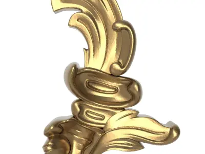 decorative pattern ready for 3D printing 3D model 43