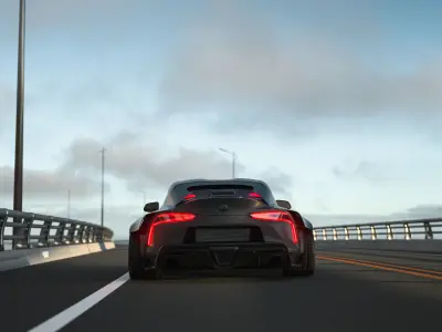 Formula Drift Toyota Supra  Wide Body Toyota Supra 3D model