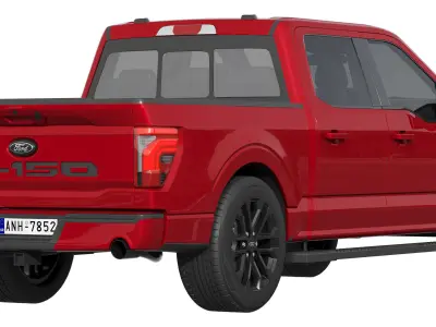 F-150 LARIAT 2024 3D model