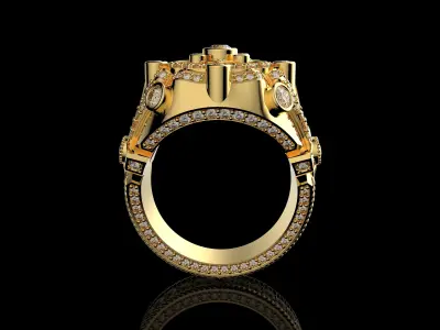 Gold N1422 3D print model