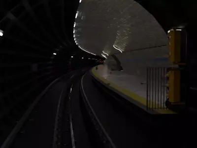 Subway Station Free 3D model