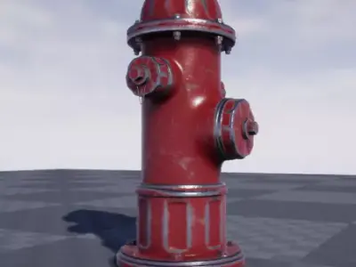 Fire Hydrant 3D model Free 3D model