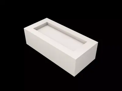 Lowpoly Bricks v1 003 Low-poly 3D model