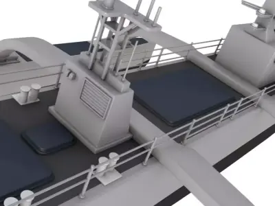 Sea Hunter USV 3D model