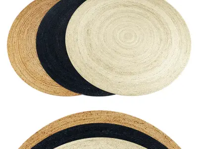 Rugs480 Low-poly 3D model