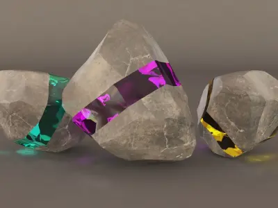 Resin Stone Free 3D model