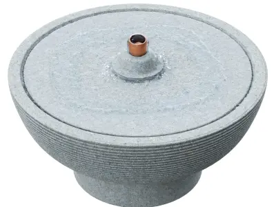 Calistoga Fountain 3D model