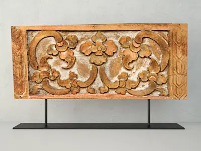 Wood Carving 3D model