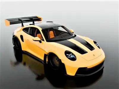 PORSHE 992 GT3 RS  3D model