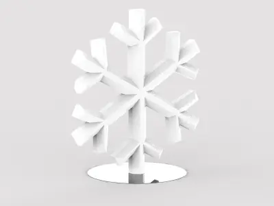 Snowflake 3D model