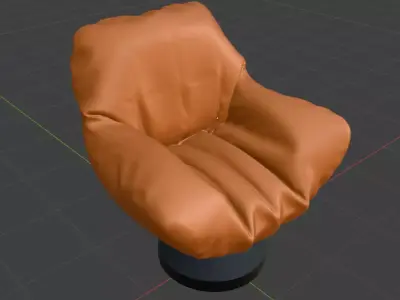 Chair 3d model in blender 3D model