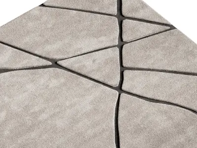 Contemporary carpet 25 3D model