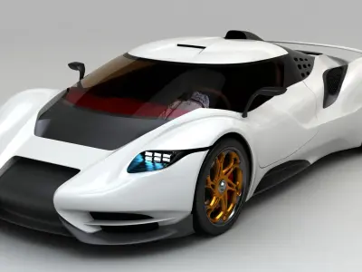 Anaconda GT - 3v3 3D model