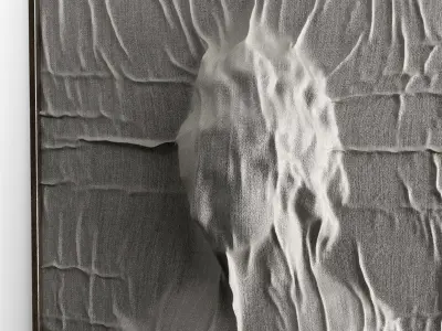 Virgin Mary Arch Frame 02 Low-poly 3D model