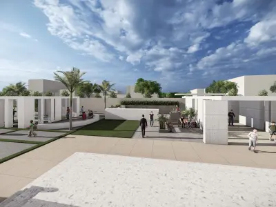 Cultural Educational Complex Design  3D model