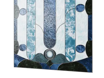 Stained Glass Window 3D model