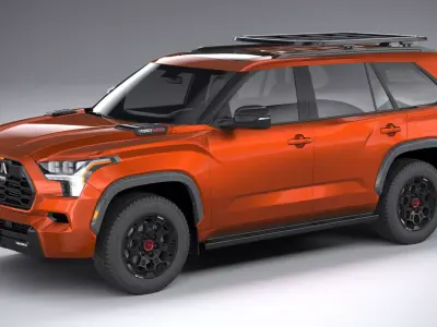 Toyota Sequoia TRD Pro 2024 3D model