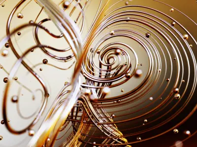 Set of 26 Strange Attractor models 3D model