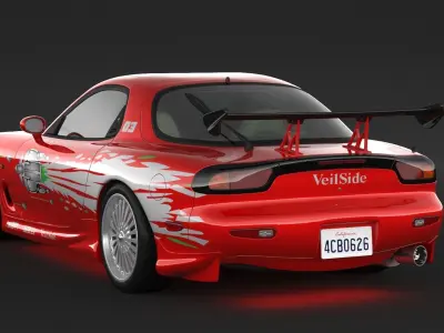 Mazda RX-7 3D model