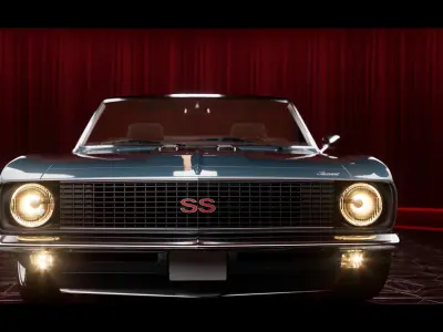 Car Studio Unreal Environment  3D model