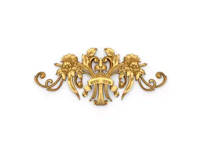 Classic decor ornament 33 3D print model