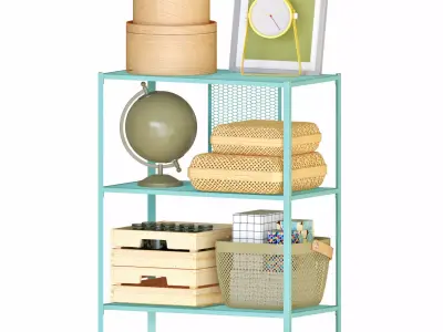 BAGGEBO Shelving Uint 2 3D model