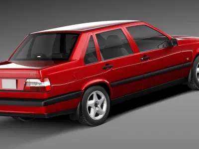 Volvo 850 Sedan EU 1991-1997 3D model