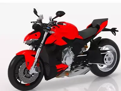 Motorbike ducatti Streetfighter 3D model