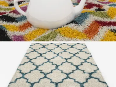 Rugs No 723 Low-poly 3D model