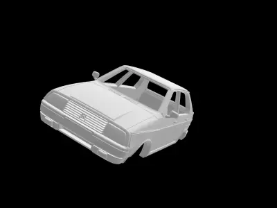 Citroen visa Chrono 3D print model