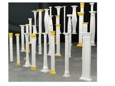 Columne Collections 2 3D model