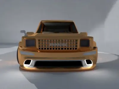Daihatsu Taft Long Wide Body 3D model
