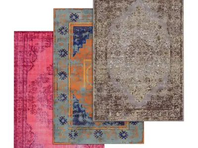 Rug Set 1689 3D model