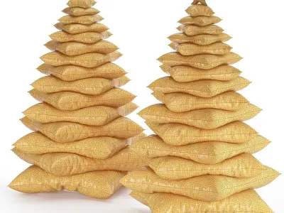 Cristmass tree Low-poly 3D model