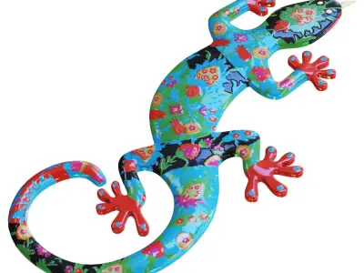 Decor Gecko 3D model