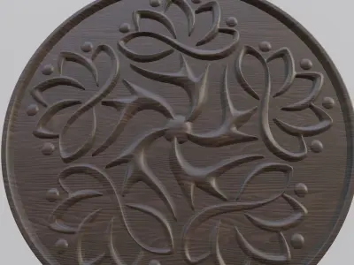 Mandala Art 3D print model purchase