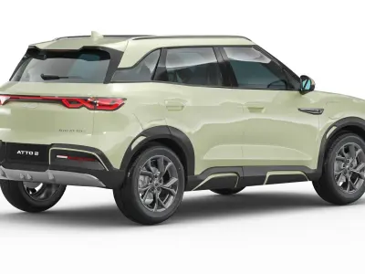 2025 BYD Atto 2 With Interior 3D model