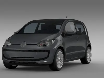 VW High UP 5 door 2014 3D model