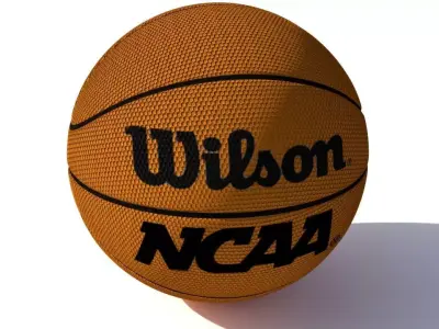 wilson basketball Free low-poly 3D model