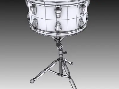 Snare Drum 3D model