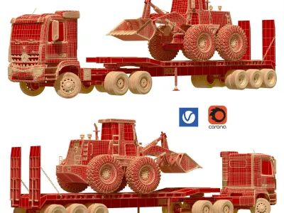 AROCS-articulated vehicle 3D model