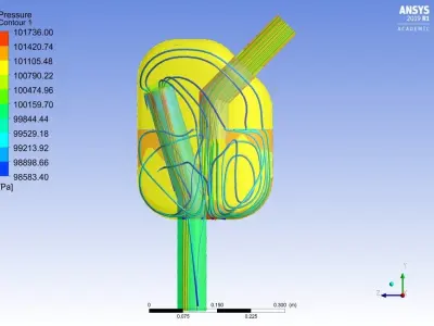 AUDI A6 3D Muffler  3D print model