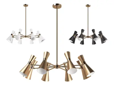 81608x Dumo Lightstar Chandelier 3D model