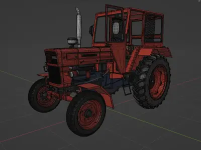 UTB 650 WITH CABIN 3D model