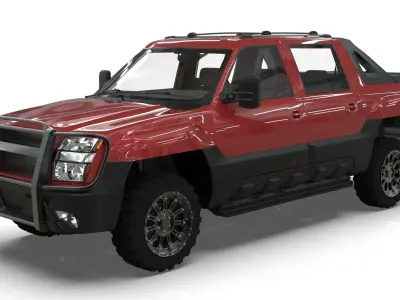 Chevrolet Avalanche 2002 3D model